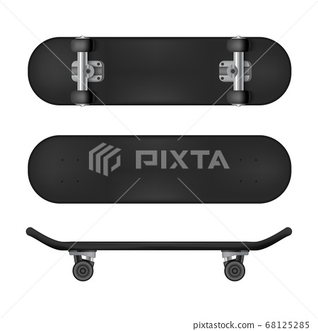 Detail Skateboard Deck Template Nomer 44
