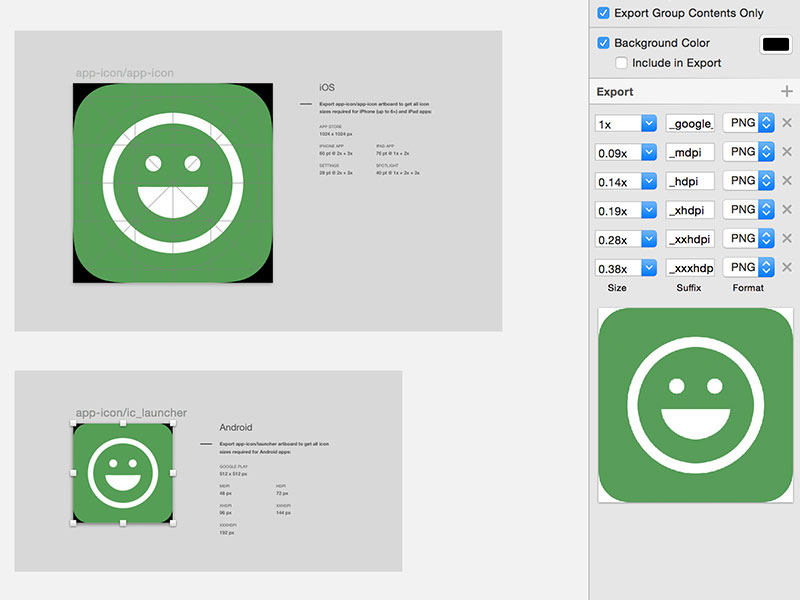 Detail Sketch Android App Icon Template Nomer 43