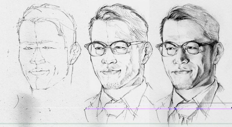 Detail Sketsa Gambar Model Manusia Nomer 17