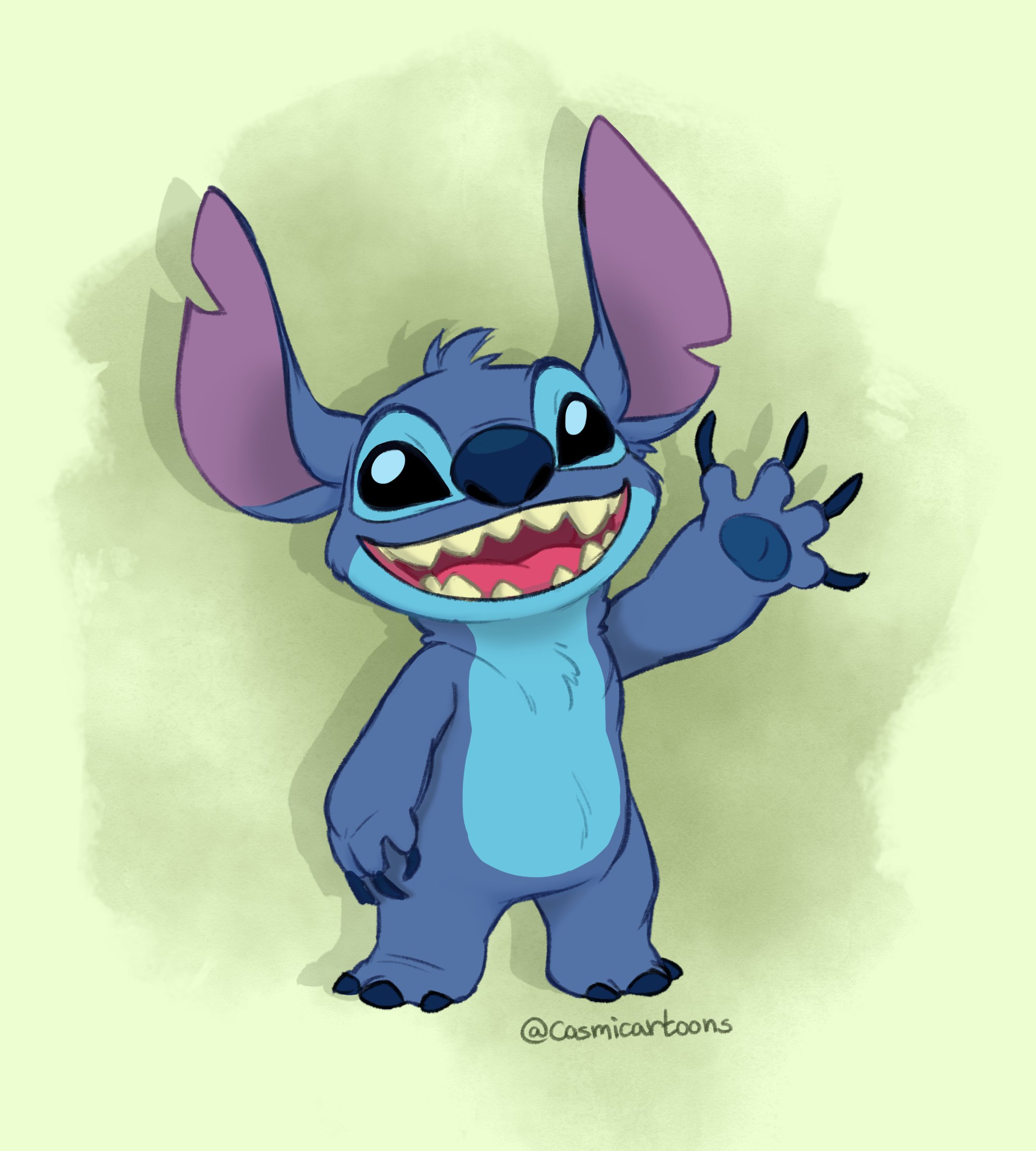 Detail Sketsa Gambar Stitch Nomer 37