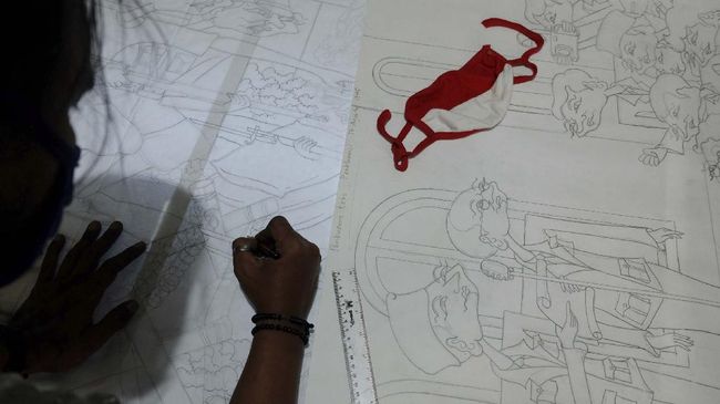 Detail Sketsa Gambar Tentang Seni Tari Untuk Mewarnai Anak Sd Nomer 44