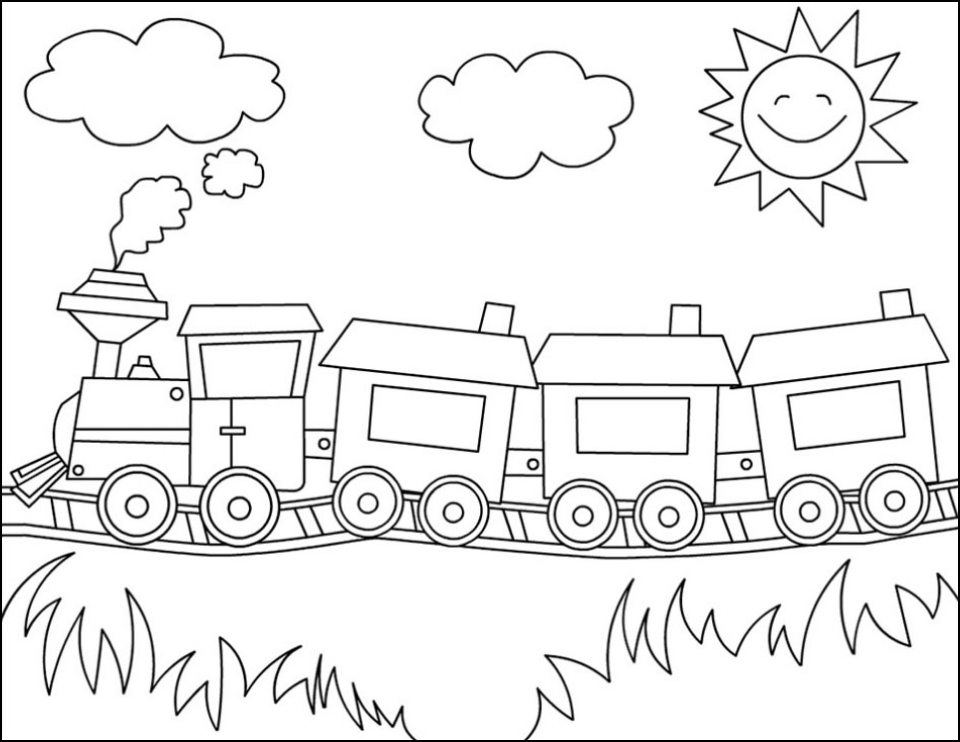 Detail Sketsa Gambar Transportasi Untuk Anak Anak Nomer 5