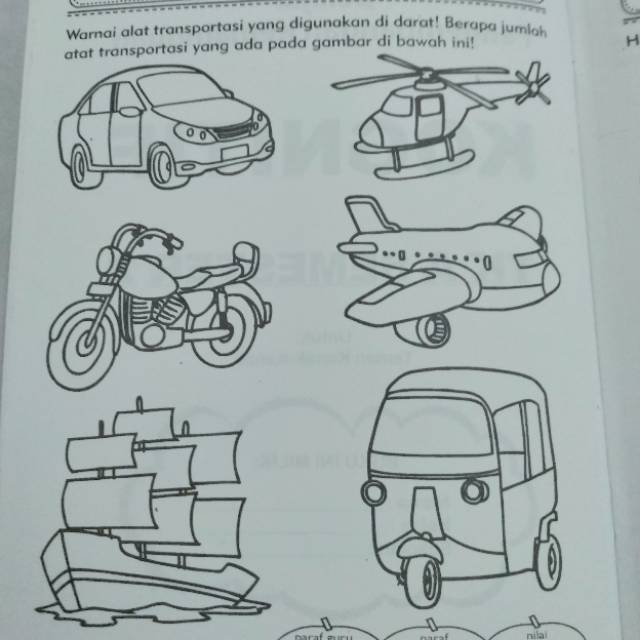 Detail Sketsa Gambar Transportasi Untuk Anak Anak Nomer 43