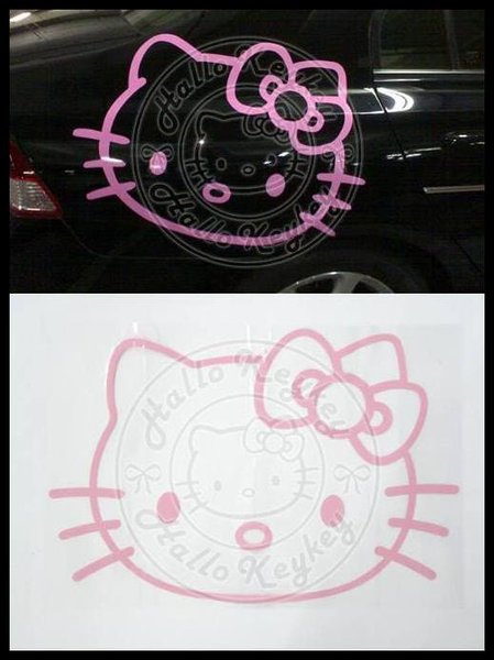 Detail Sketsa Kepala Hello Kitty Nomer 7