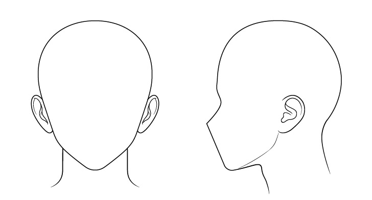 Detail Sketsa Kepala Manusia Nomer 8