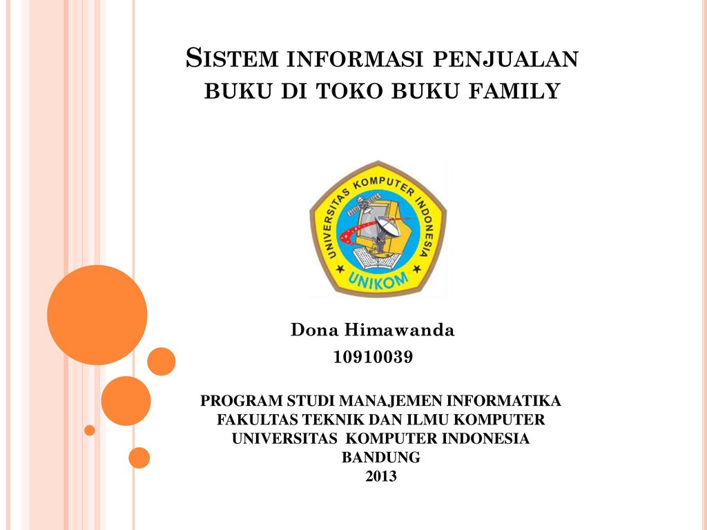 Detail Skripsi Sistem Informasi Penjualan Buku Nomer 2