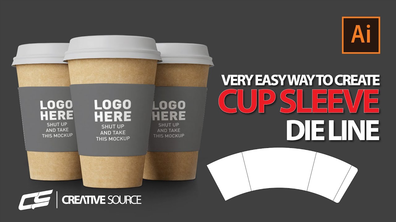 Detail Sleeve Cup Template Nomer 49