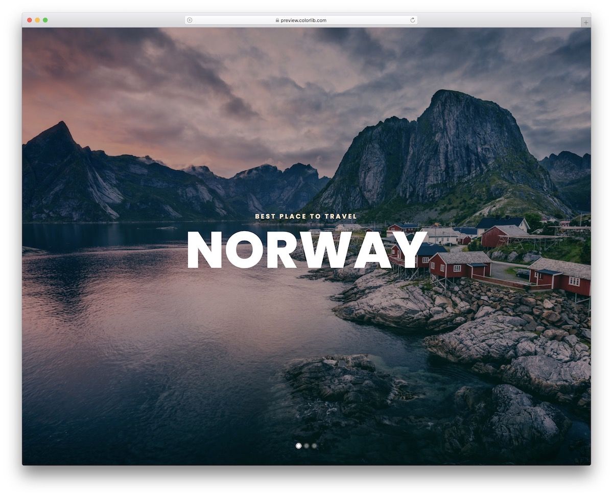 Detail Slider Bootstrap Template Nomer 3