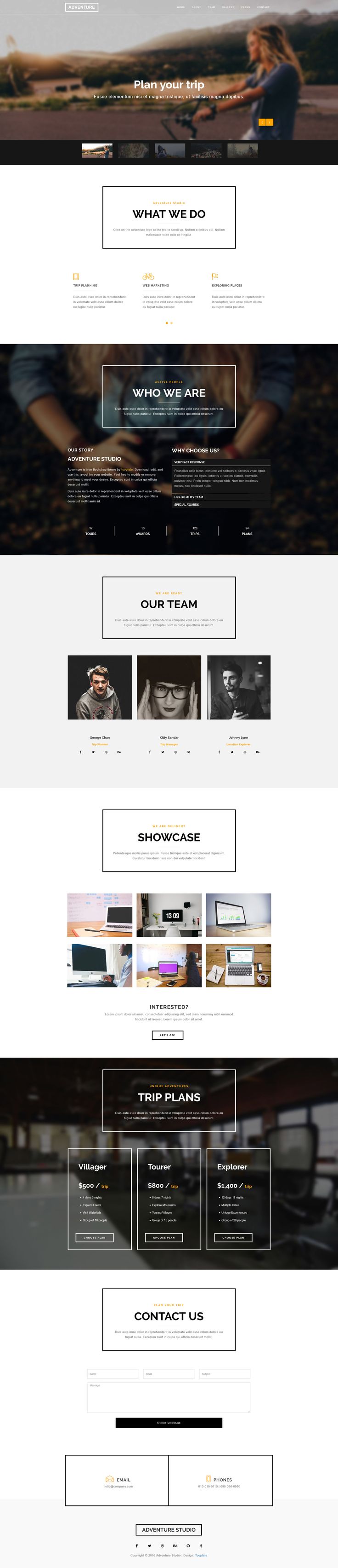 Detail Slider Bootstrap Template Nomer 36