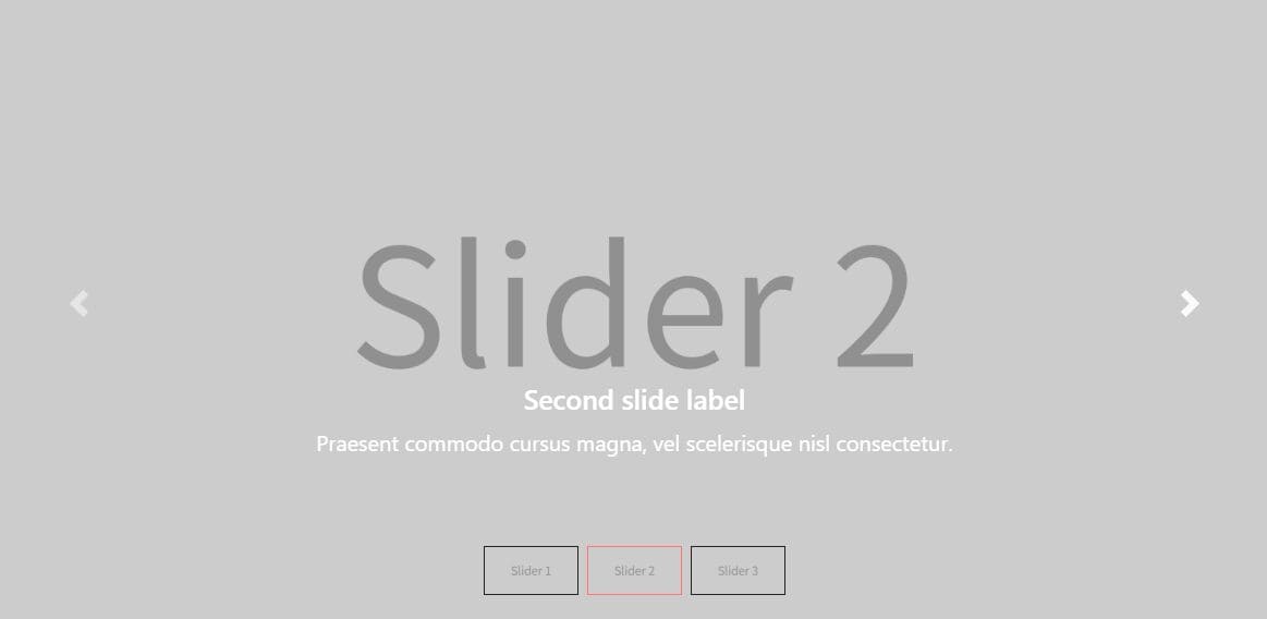 Detail Slider Bootstrap Template Nomer 4