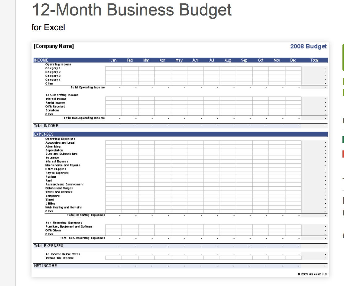 Detail Small Business Expenses Template Nomer 30