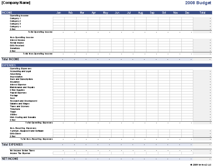 Detail Small Business Expenses Template Nomer 10