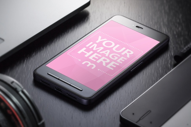 Detail Smartphone Mockup Template Nomer 33