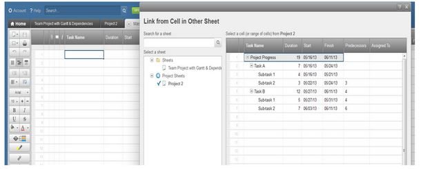 Detail Smartsheet Gantt Chart Template Nomer 41