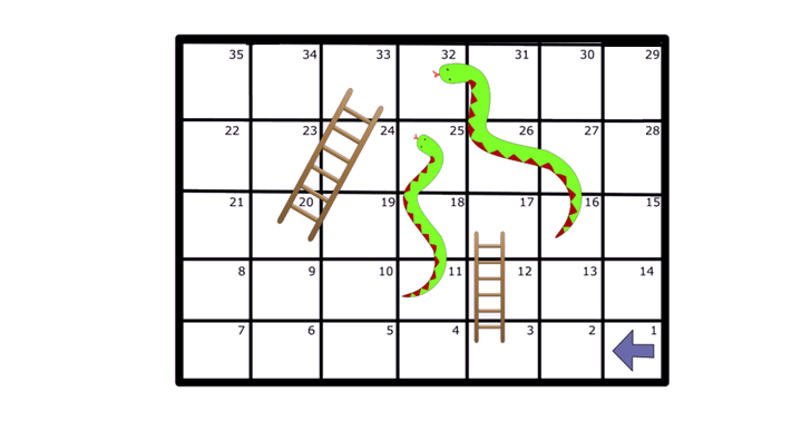 Detail Snakes And Ladders Template Nomer 13