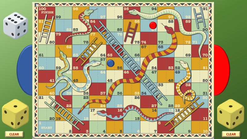 Detail Snakes And Ladders Template Nomer 16