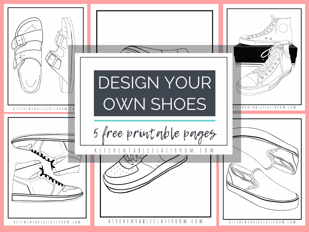 Detail Sneaker Template Printable Nomer 12