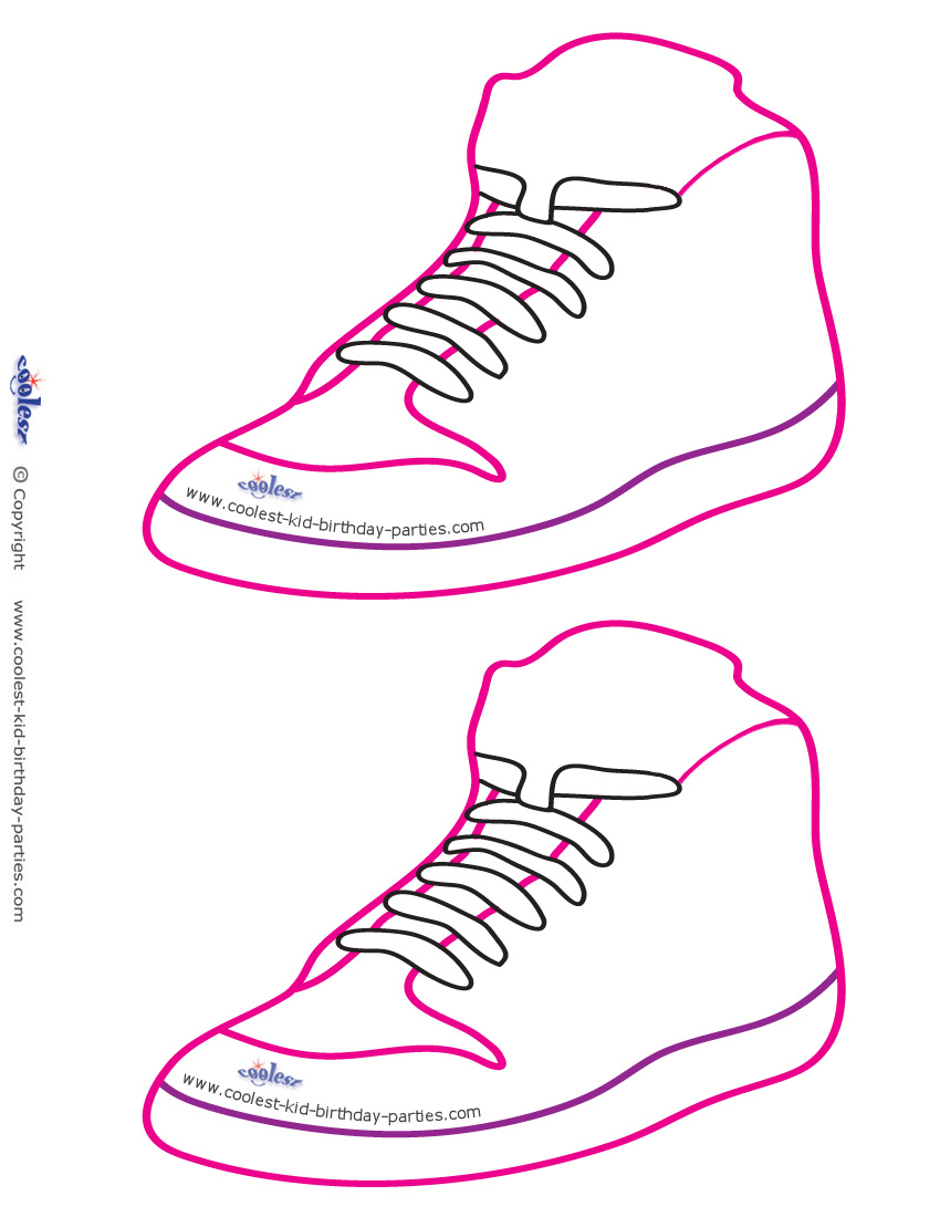 Detail Sneaker Template Printable Nomer 15