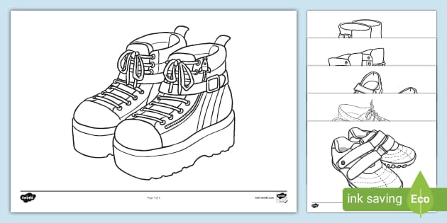 Detail Sneaker Template Printable Nomer 19