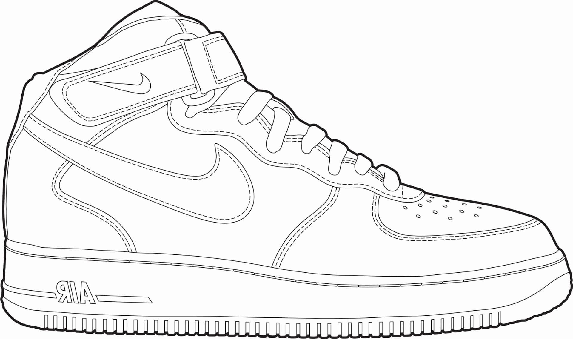 Detail Sneaker Template Printable Nomer 23