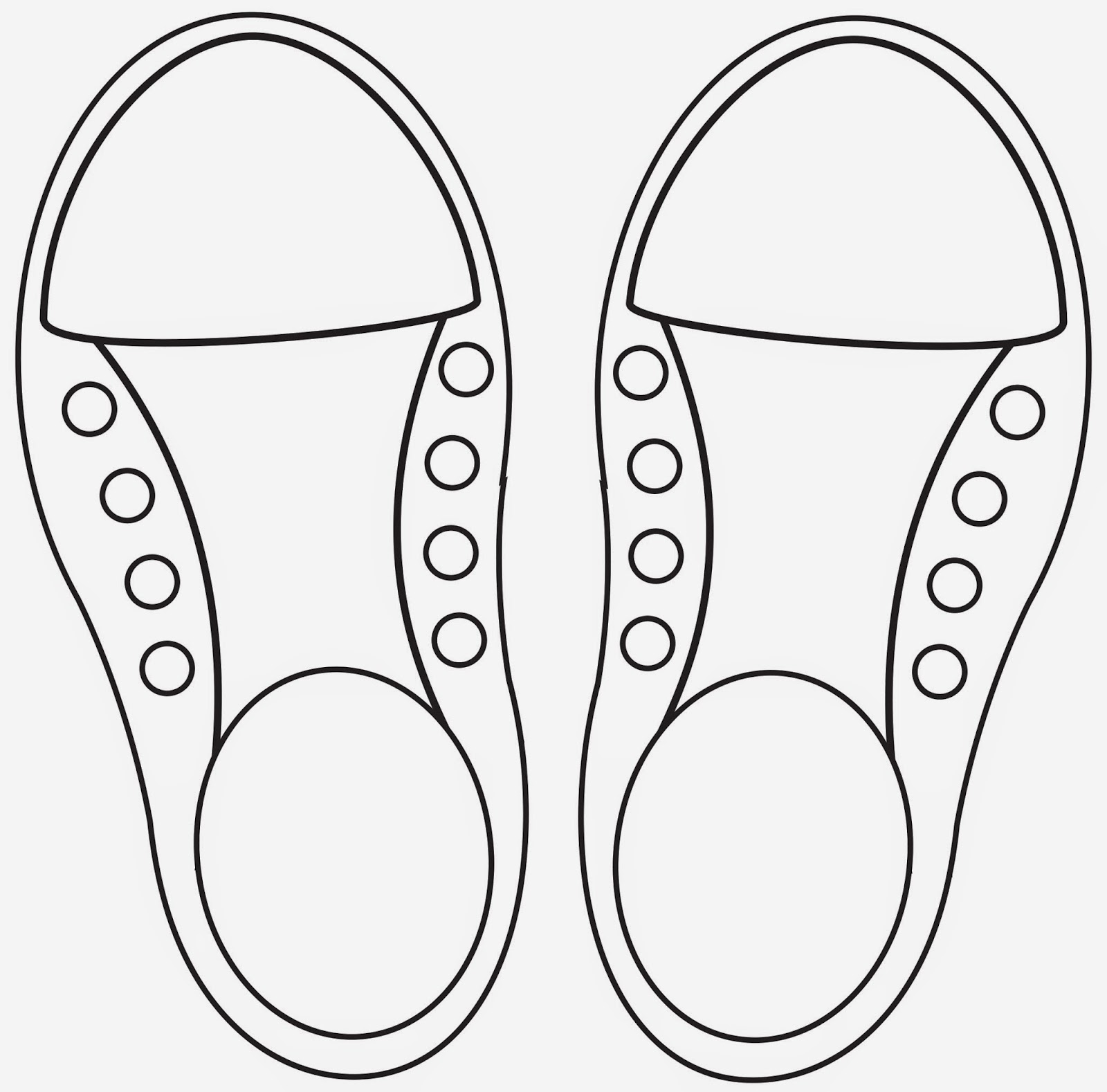 Detail Sneaker Template Printable Nomer 39