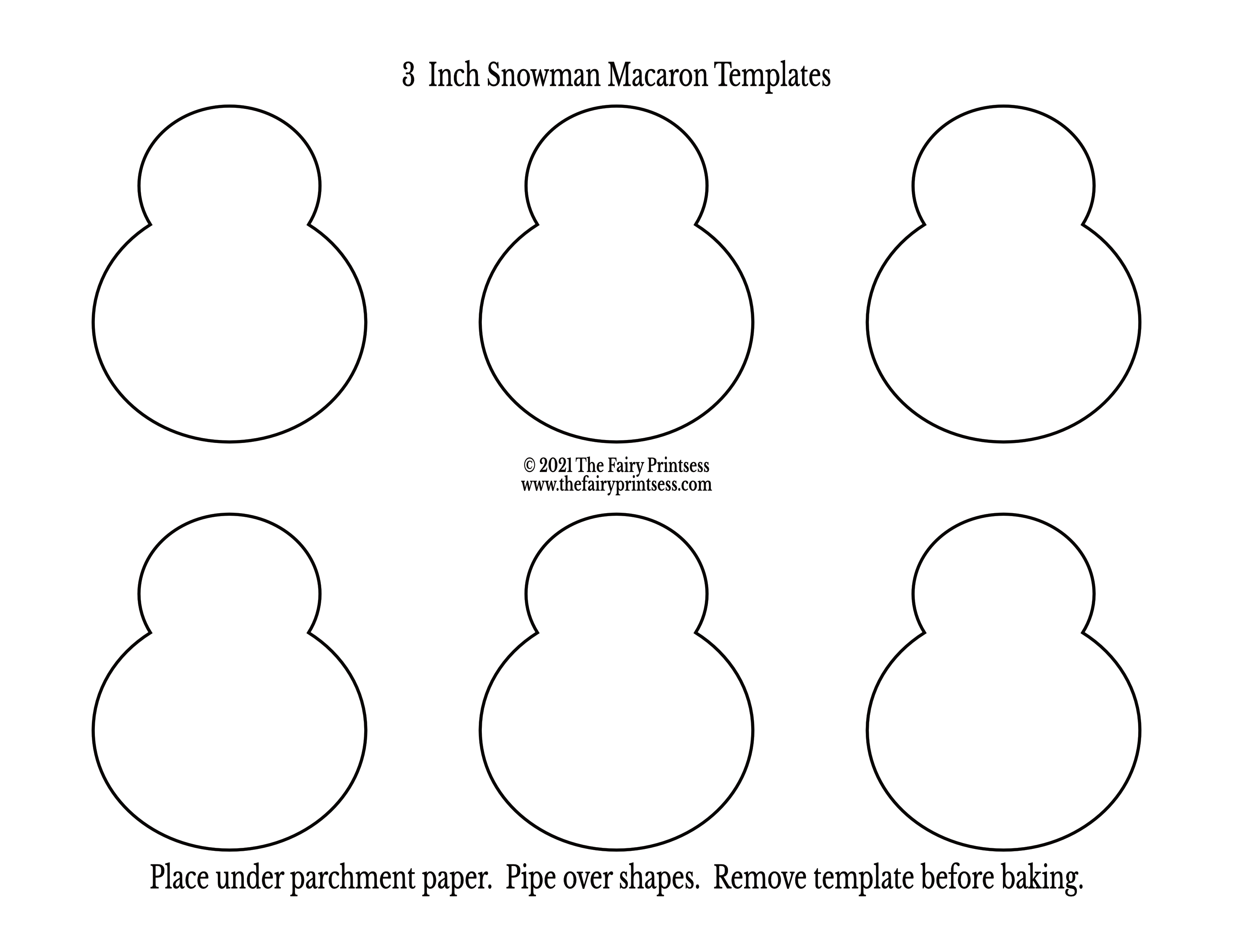 Detail Snowman Macaron Template Nomer 13