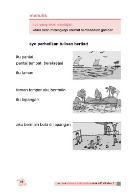 Detail Soal Bahasa Indonesia Membuat Kalimat Berdasarkan Gambar Nomer 22