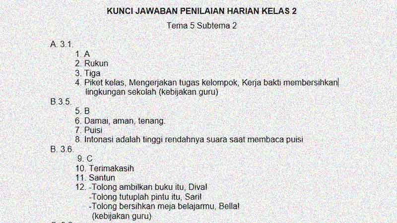 Detail Soal Bahasa Indonesia Membuat Kalimat Berdasarkan Gambar Kelas 2 Nomer 46