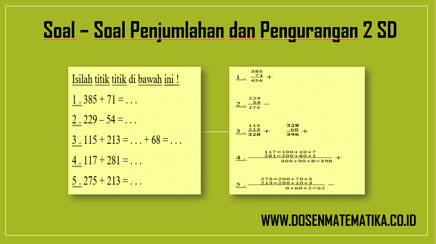 Detail Soal Gambar Berhitung Untuk Kelas 1 Sd Nomer 49