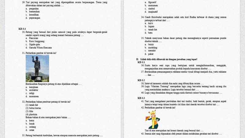 Detail Soal Gambar Teknik Kelas 11 Beserta Jawabannya Nomer 49