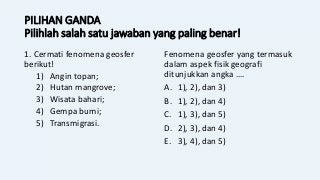 Detail Soal Geografi Sma Gambar Hutan Untuk Pariwisata Nomer 16