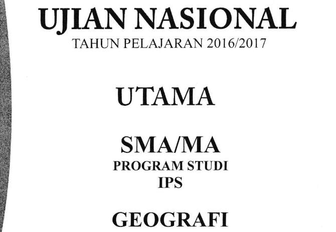 Detail Soal Geografi Sma Gambar Hutan Untuk Pariwisata Nomer 29