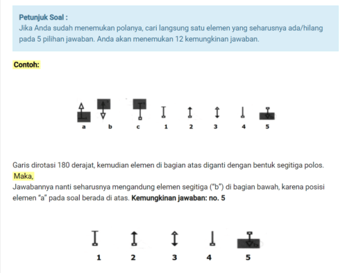 Detail Soal Psikotes Gambar Dan Jawabannya Nomer 33