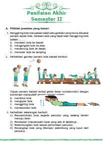 Detail Soal Ulangan Beserta Gambar Pjok Kelas 2 Nomer 35