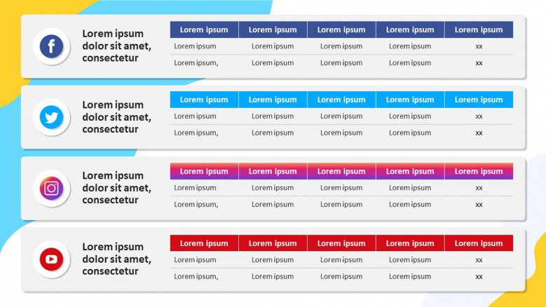 Detail Social Media Editorial Plan Template Nomer 11