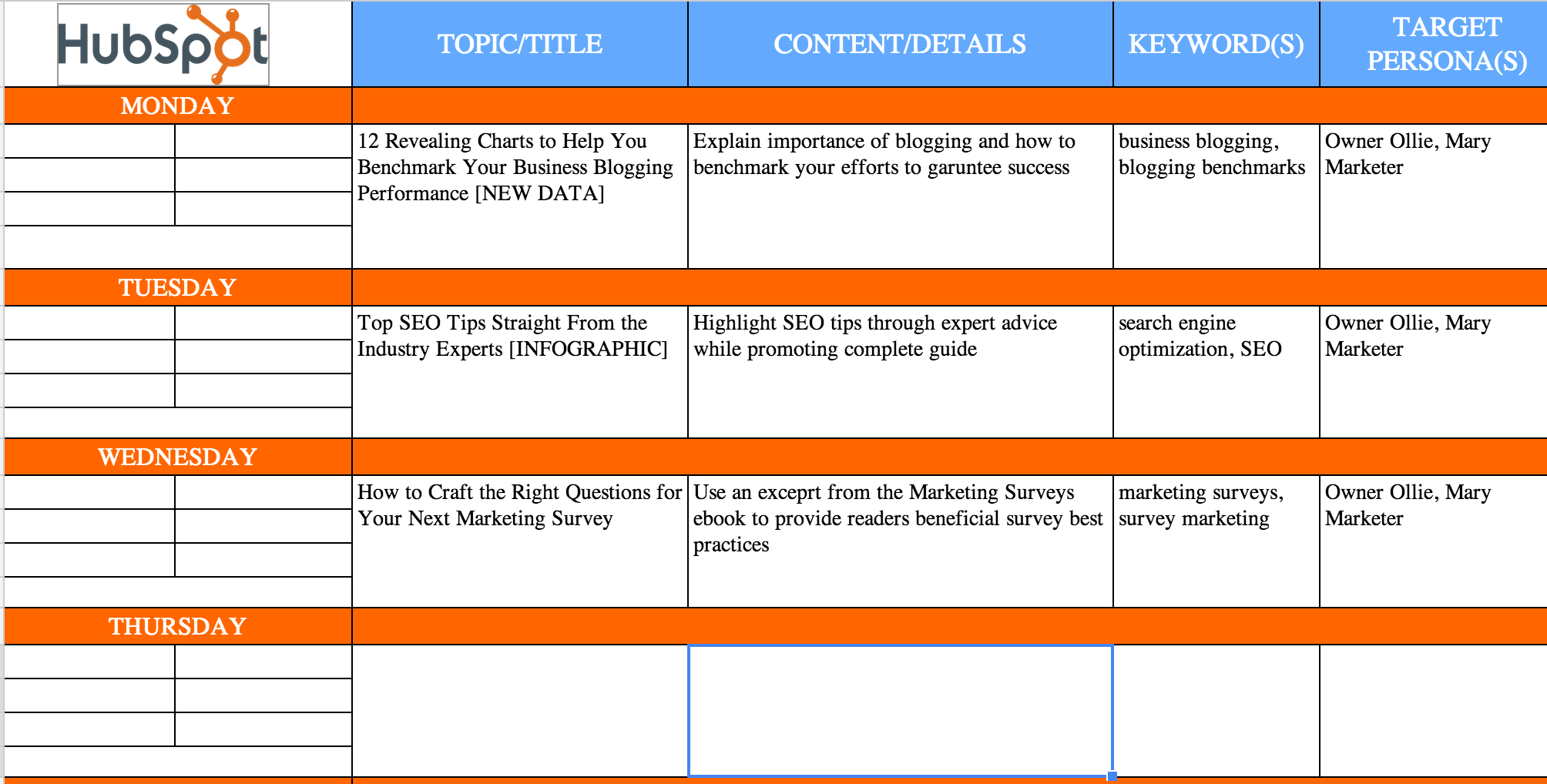 Detail Social Media Editorial Plan Template Nomer 46