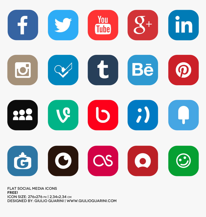 Detail Social Media Icons Png Free Download Nomer 17