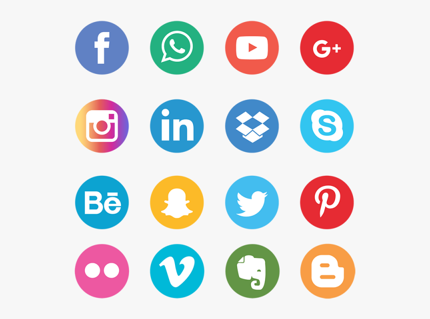 Detail Social Media Icons Png Free Download Nomer 23