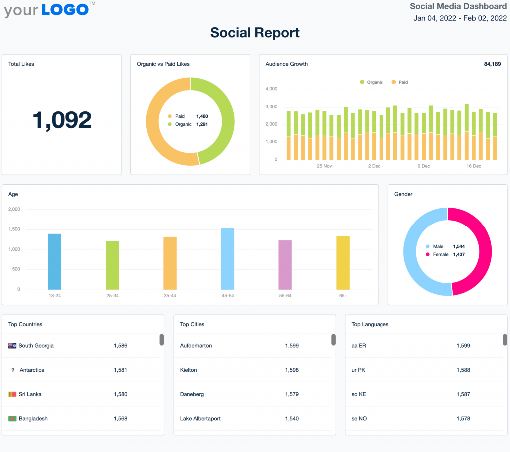 Detail Social Media Kpi Template Nomer 52