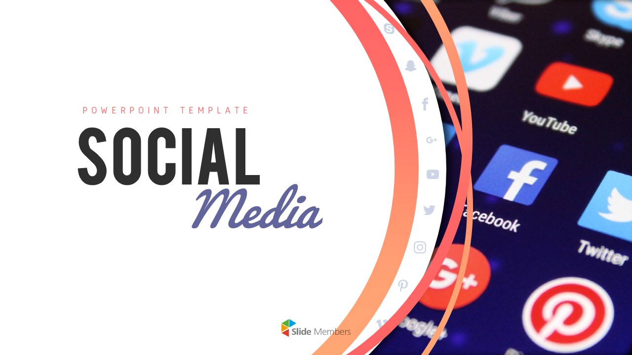 Detail Social Media Ppt Template Nomer 14