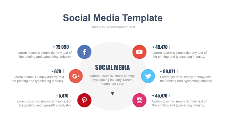 Detail Social Media Ppt Template Nomer 21