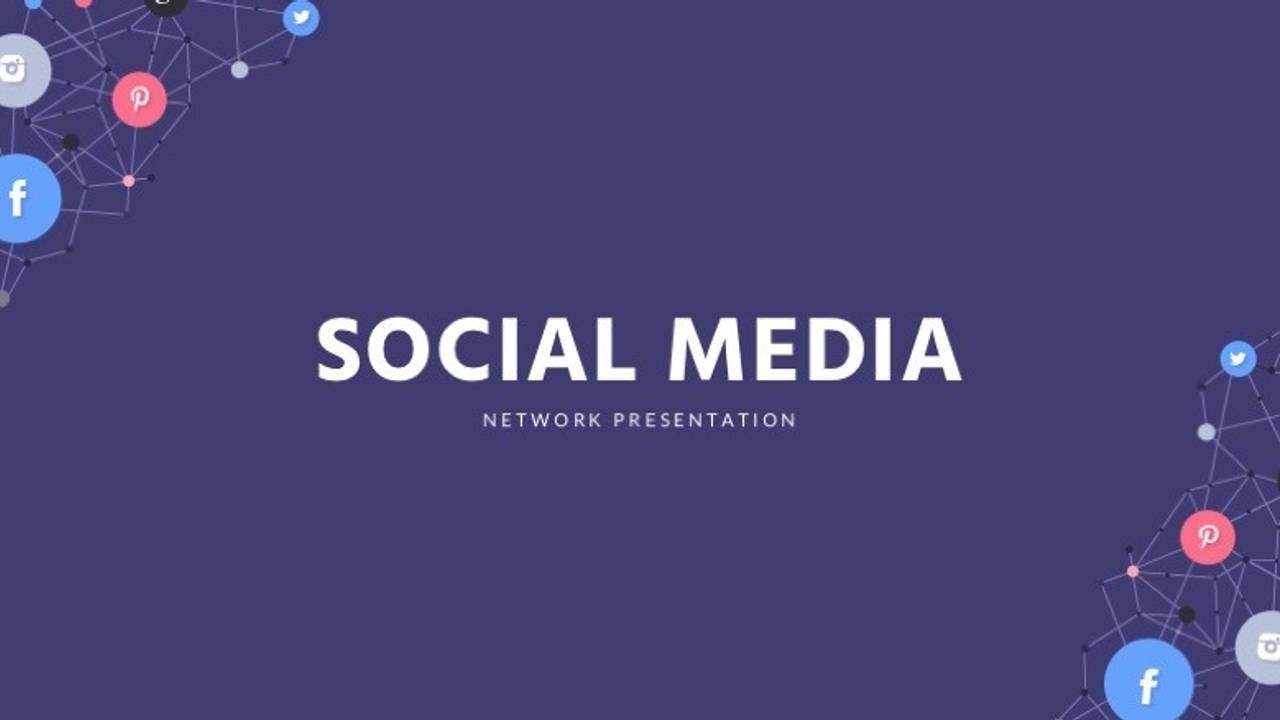 Detail Social Media Ppt Template Nomer 36