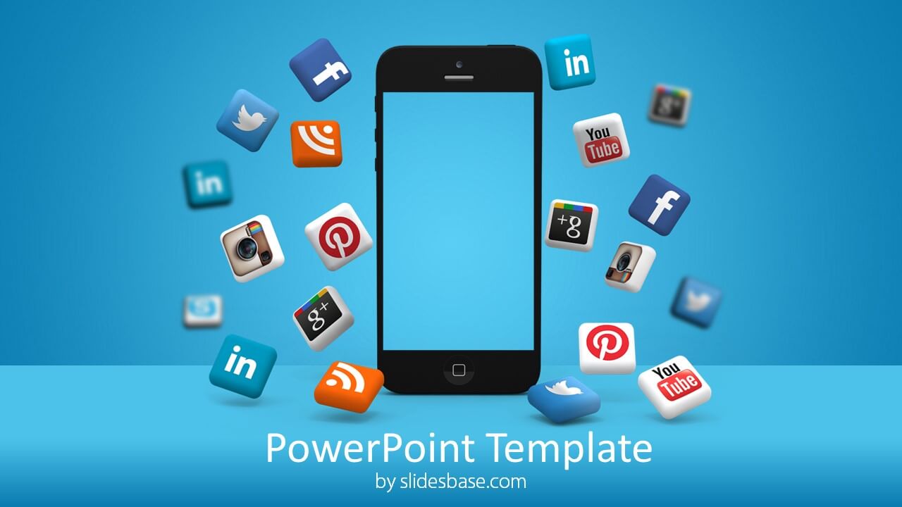 Detail Social Media Ppt Template Nomer 50