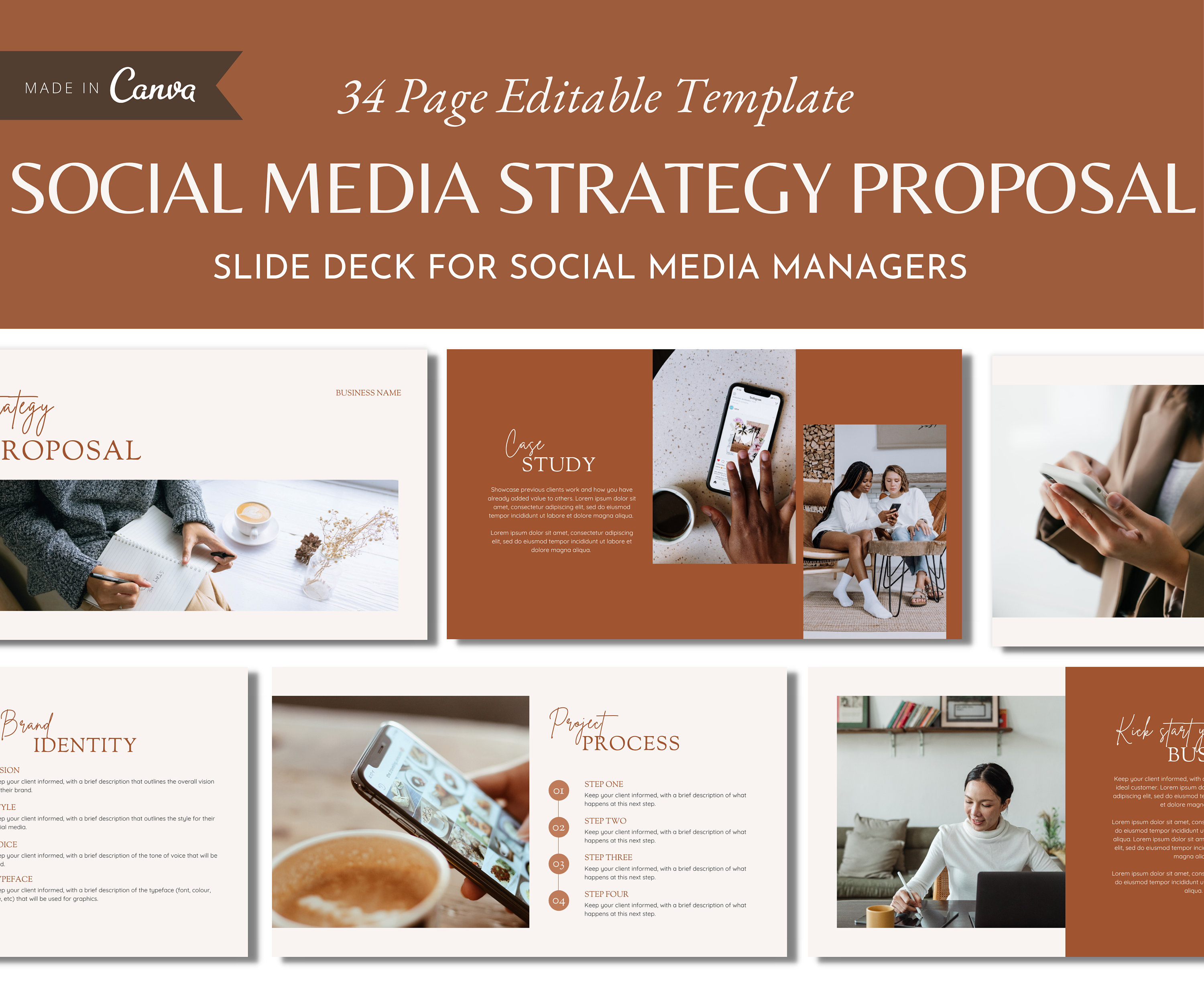 Detail Social Media Proposal Template Nomer 22