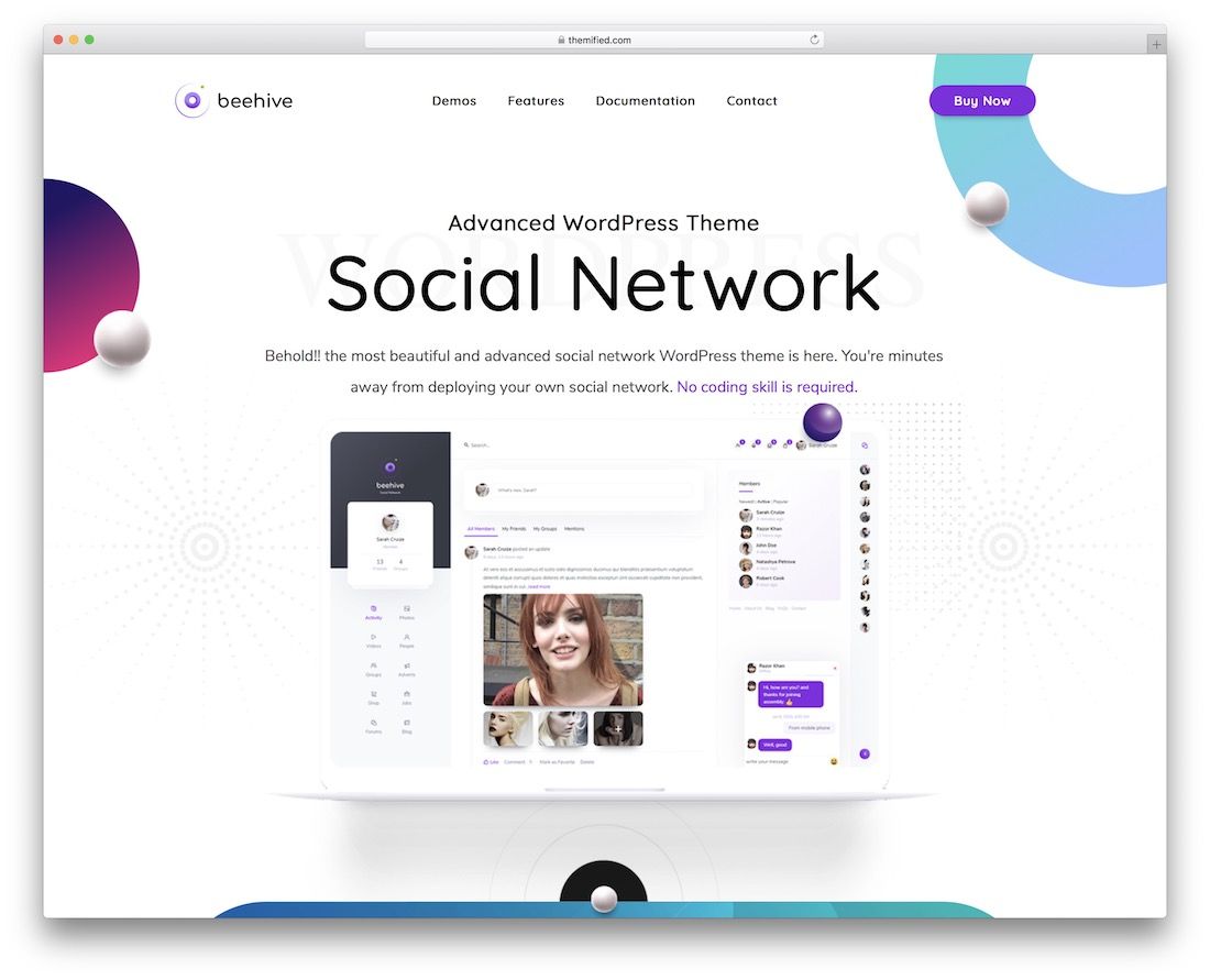 Detail Social Network Template Free Nomer 15