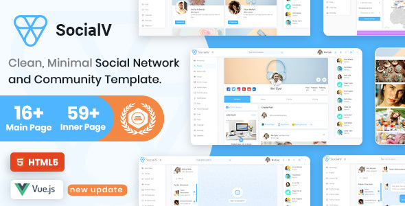 Detail Social Network Template Free Nomer 17