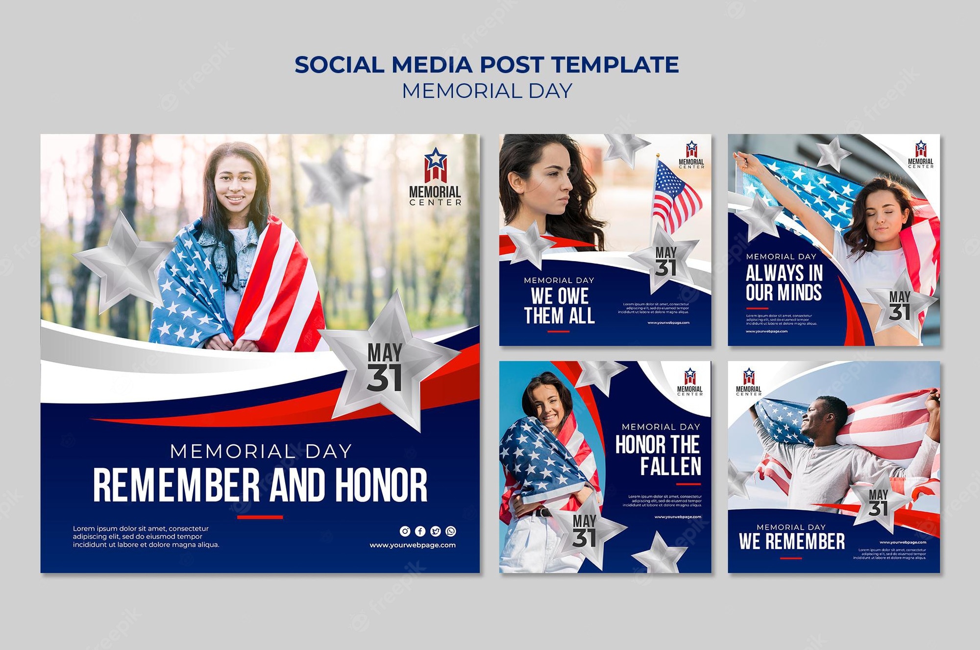 Detail Social Network Template Free Nomer 54