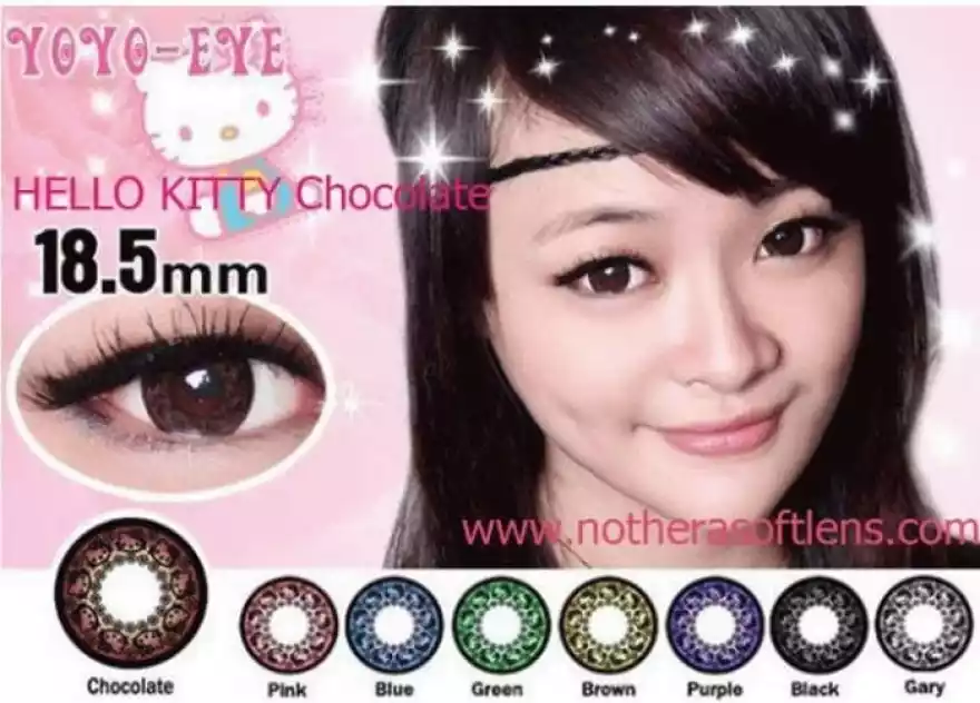 Detail Softlens Hello Kitty Nomer 41