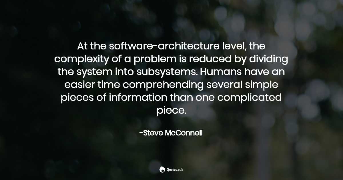 Detail Software Architecture Quotes Nomer 26