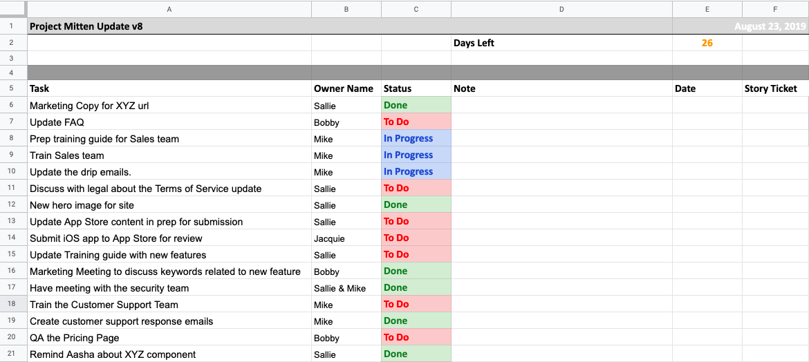 Detail Software Deployment Checklist Template Nomer 9